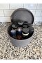 Anthracite Dark Gray Lid Basket Multi-Purpose Bathroom and Kitchen Organizer Bread Onion Pot Flower Pot - 2