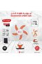مروحة طاولة تعمل بالطاقة الشمسية (DLC)