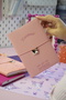 Kuromi Vegan Leather Daily 13X18 cm Lined Notebook with Elastic – Charm Ornament Detail - 7