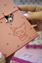 Kuromi Vegan Leather Daily 13X18 cm Lined Notebook with Elastic – Charm Ornament Detail - 2