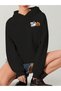 Women's Sweet Halloween Themed 3-Strand Hooded Sweatshirt - 2