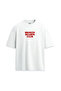 Broken Hearts Club Written Slogan Printed Unisex Relaxed T-Shirt