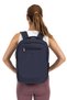 Unisex Navy Blue School Backpack Medium Size High School University USB Type-C Waterproof Oxford Fabric - 8