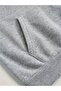 Design Moon Star Printed Bottom Top Oversize Women's Hooded Gray Black Tracksuit Set - 5