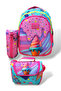Three-Compartment 3D Ice Cream Printed Girl's Primary School Bag Nutrition and Pen Holder Set Ddcq7322