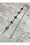 Enamel Silver Women's Belt with Triangle Accessories, Waist Belt, Chain Belt, Pantalon Belt.