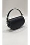 Oval Small Size Simple Cover Model Women's Shoulder Bag