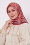 وشاح كريستالي لامع بنمط خطوط هندسية
