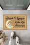 Baby Is Sleeping Please Do Not Ring the Bell Written Boy Figure Door Mat 40 X 60 cm - 2