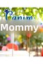 Mother's Day Special My Dear Mother Written Hologram Cardboard Cake Topper (16 cm * 20 cm)