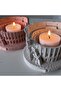 Roman Colosseum Flavian Amphitheatre Tealight Candle Holder Silicone Mold K-1244