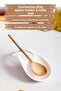 Acrylic White Countertop Dirty Spoon Holder & Ladle Base