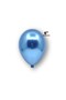 Small Mini Size Blue Color Chrome Balloon 10Pcs 6 Inch 15 Cm Birthday Shiny Gender Party Balloon - 4