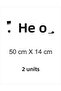 Hello Sticker - للكتابة على الجدران - 2