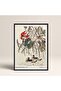 Framed Japanese Style Nanbara Sakujiro Painting 30X40Cm 40X60Cm 50X70Cm Black White Wood Jpn052