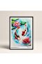 Framed Japanese Style Nanbara Sakujiro Painting 30X40Cm 40X60Cm 50X70Cm Black White Wood Jpn056