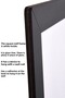 12 قطعة 10x10 إطار - إطار مربع - إطار أسود MDF - مجموعة إطارات صور متعددة - 5