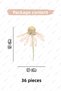 Flying Daisies Children's Baby Room Wall Glass Sticker Set, Flying Daisies Sticker in Soft Colors - 5