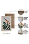 Natural Wooden Framed 3-Piece Painting Set Hpn027 - 3
