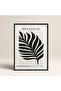 Black Wooden Framed Painting Framed Poster Artistic Modern Wall Decor (Flower271-Black-50X70)