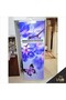 Refrigerator and Dishwasher Door Self-Adhesive Foil Covering Orchid Butterfly - 2