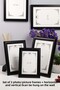 Set of 3 10cmx15cm 13cmx18cm 15cmx21cm Picture, Photo, Document, Poster, Document Frame