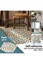 4 Pieces 30cm×30cm Self Adhesive LVT Floor Wall Covering Kitchen Bathroom Tile Sticker - 2
