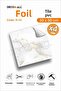 CodeK-15 بلاط فول مقاوم للماء لأرضية المطبخ والحمام - 30 × 30 سم (4 قطع)