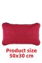 Pile Cushion Pillow Case Cherry Rotten Color 50X30 - 2