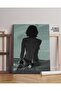 Woman in Front of Glass Custom 4 Decorative Canvas Painting