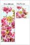 Refrigerator And Dishwasher Cover Covering Floral Self Adhesive Sticker Foil Covering - 2