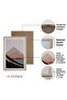 Natural Wooden Framed 3-Piece Painting Set Hpn072 - 3
