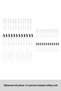 Yakamoz 60 Piece 12 Person Boxed Cutlery Set - 7