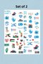 Empire Geography 2 Sticker Set