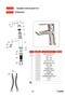 Tandem Sink Faucet (H12) White - 3
