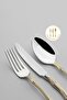 Adriana Gold Satin 12-Person 72-Piece Boxed Cutlery Set - 5