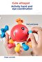 Cute Octopus Multifunctional Baby Toy Red - 2