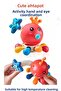 Cute Octopus Multifunctional Baby Toy Red - 3