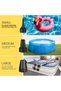 220V Sea Bed Boat Simit Air Pump with Cigarette Lighter Input, Inflating Vacuuming Compressor - 4