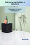 Pen Holder Desk Pen Holder Organizer Pen Holder Black Color Model 86 - 4