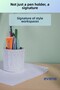 Pen Holder Desk Pen Holder Organizer Pen Holder White Color Model 76 - 4