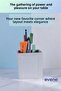 Pen Holder Desk Pen Holder Organizer Pen Holder White Color Model 86 - 2