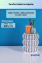 Pen Holder Desk Pen Holder Organizer Pen Holder White Color Model 75 - 3