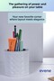 Pen Holder Desk Pen Holder Organizer Pen Holder White Color Model 87 - 2