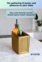 Pen Holder Desk Pen Holder Organizer Pen Holder Gold Color Model 92 - 2