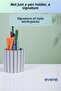 Pen Holder Desk Pen Holder Organizer Pen Holder White Color Model 91 - 4