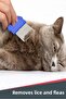 Bppet Cat Dog Flea Comb Pet Long Metal Comb Cat Dog Pet Hair Collection Lice Shampoo - 7