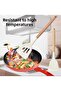 Areks Silicone 11-Piece Ladle Set Heat Resistant; Ladle-Beater-Pasta Ladle- Spatula with Stand - 7