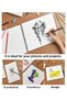 12 Colors Pensil Pastel Paint 25X35Cm Ring Binder Spralied Painting Notebook Pastel Dispensing Pen 15 Sheets Resi - 3