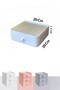Mix Color 3Pcs Drawer Jewelry Box Makeup Cosmetic Organizer with Drawers Office Desk Organizer - 5
